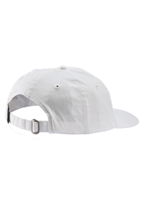 Agent Strapback Hat - White / Black View 2