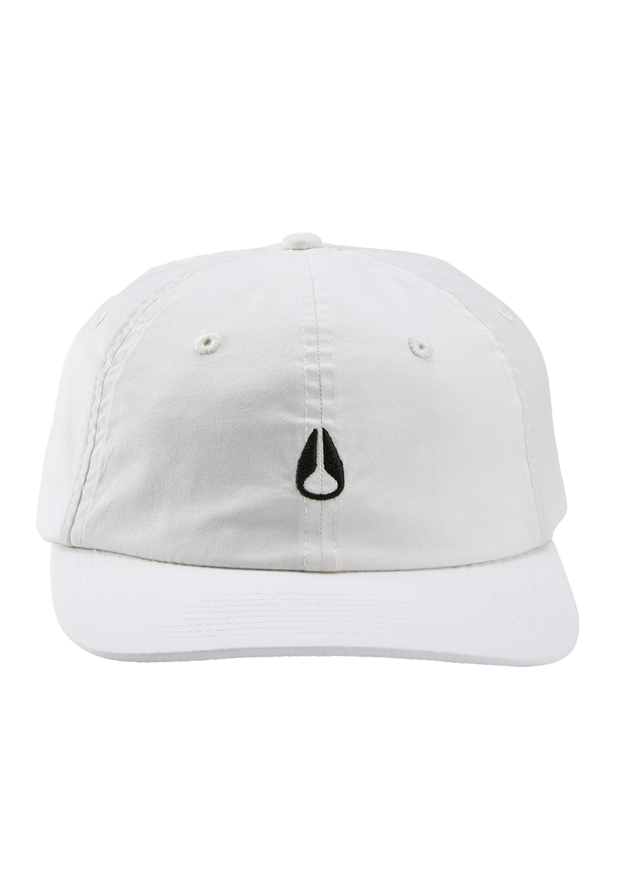 Agent Strapback Hat - White / Black View 3