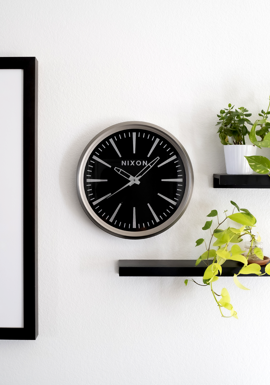 Sentry Wall Clock | Black – Nixon US