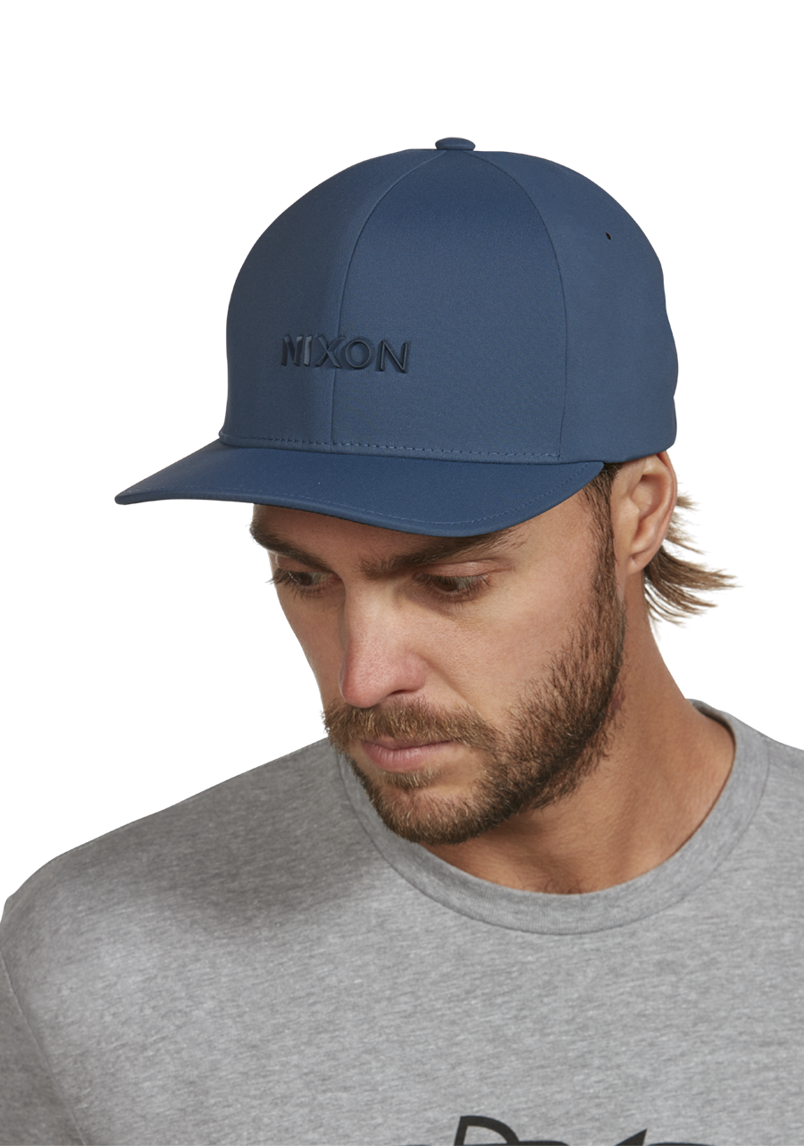Delta Flexfit Hat | Horizon Blue – Nixon US | Flex Caps