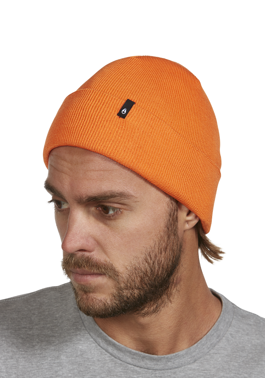 District Beanie - Light Orange View 3