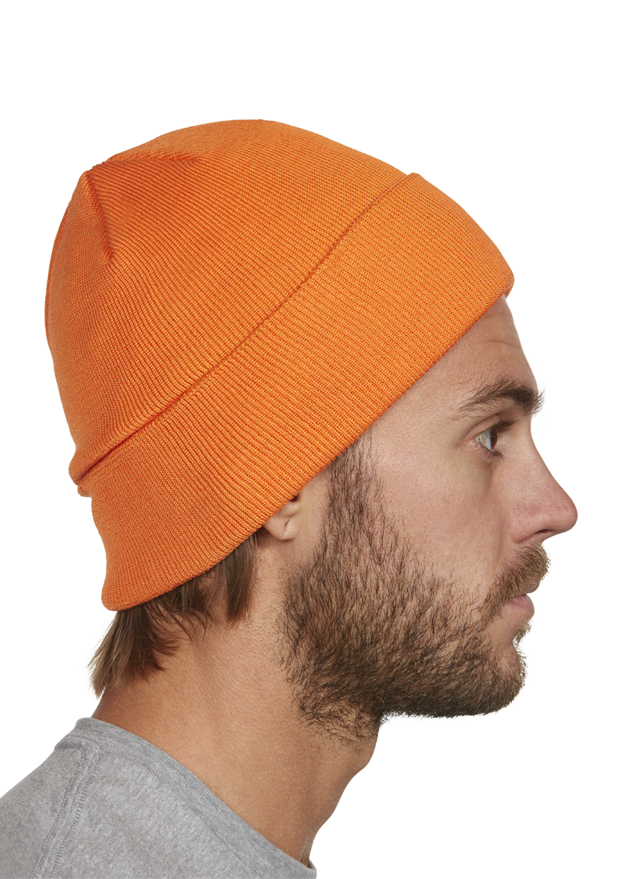 District Beanie - Light Orange View 4