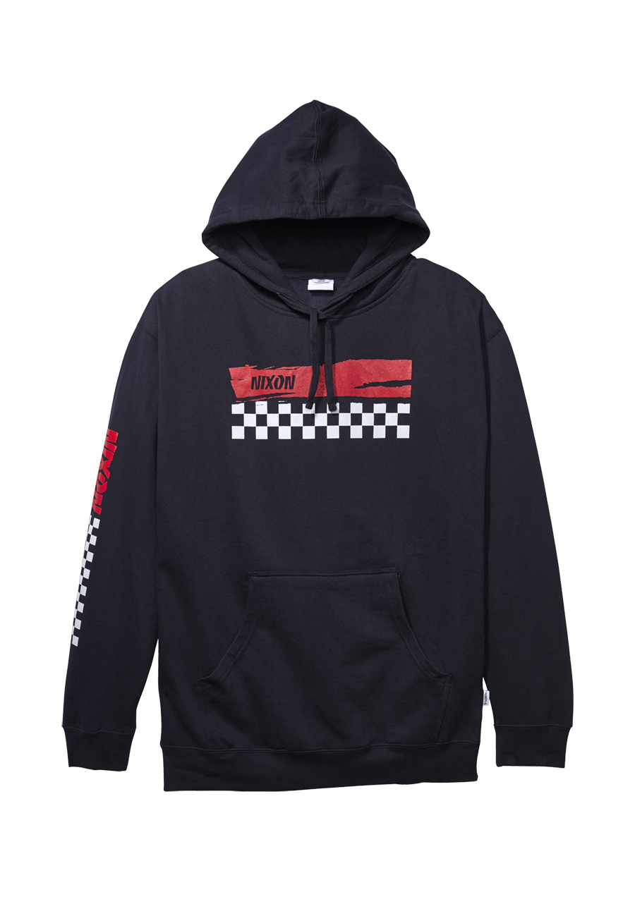 Circuit Hoodie - Navy / Red View 1