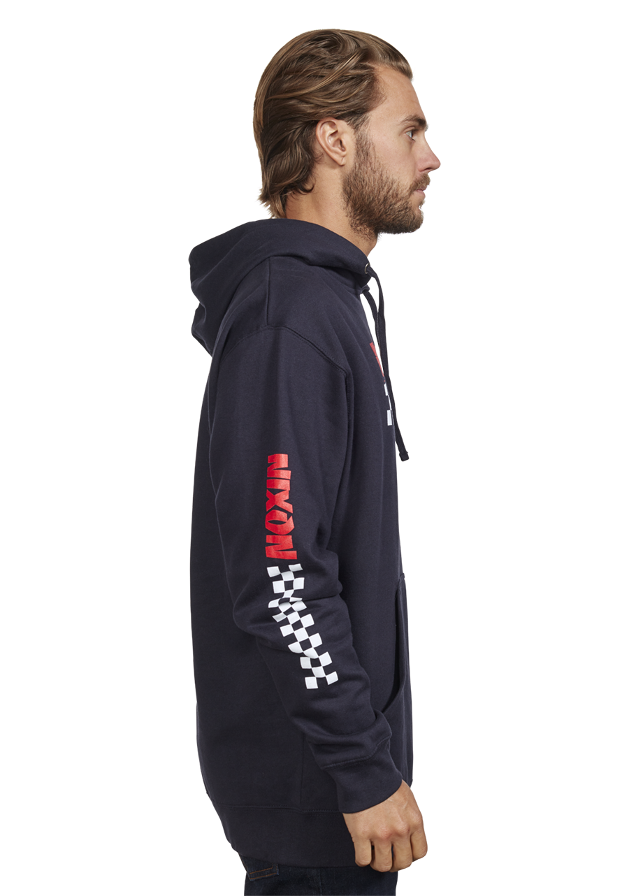 Circuit Hoodie - Navy / Red View 4
