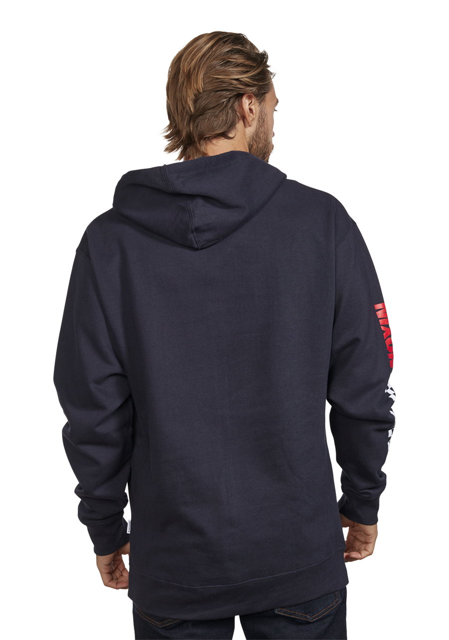 Circuit Hoodie - Navy / Red View 5