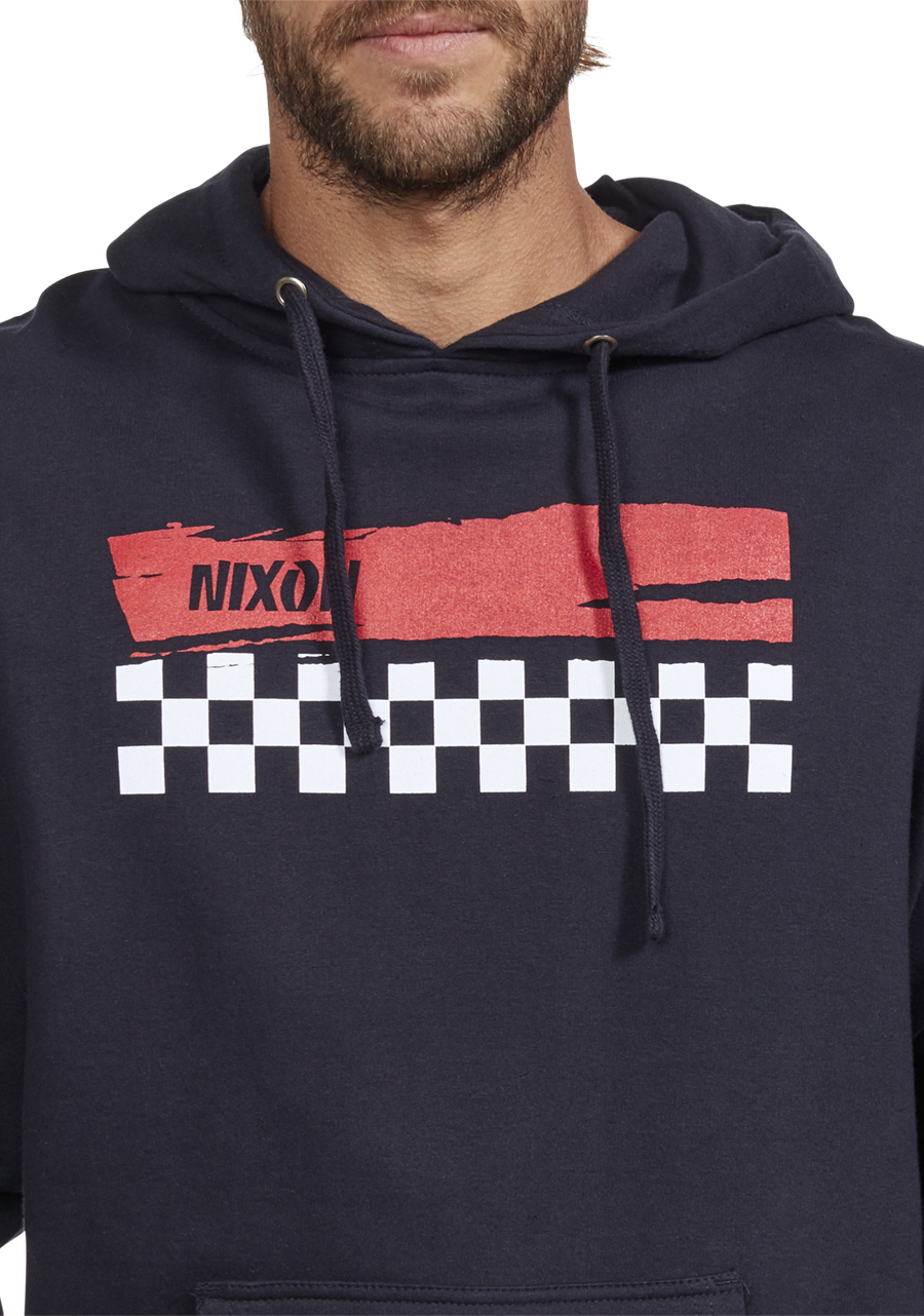 Circuit Hoodie - Navy / Red View 6