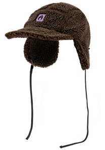 Babs Earflap Cap - Charcoal View 1