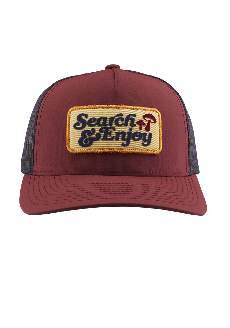 Searchin Trucker Burgundy Gray – Nixon US - Main Image