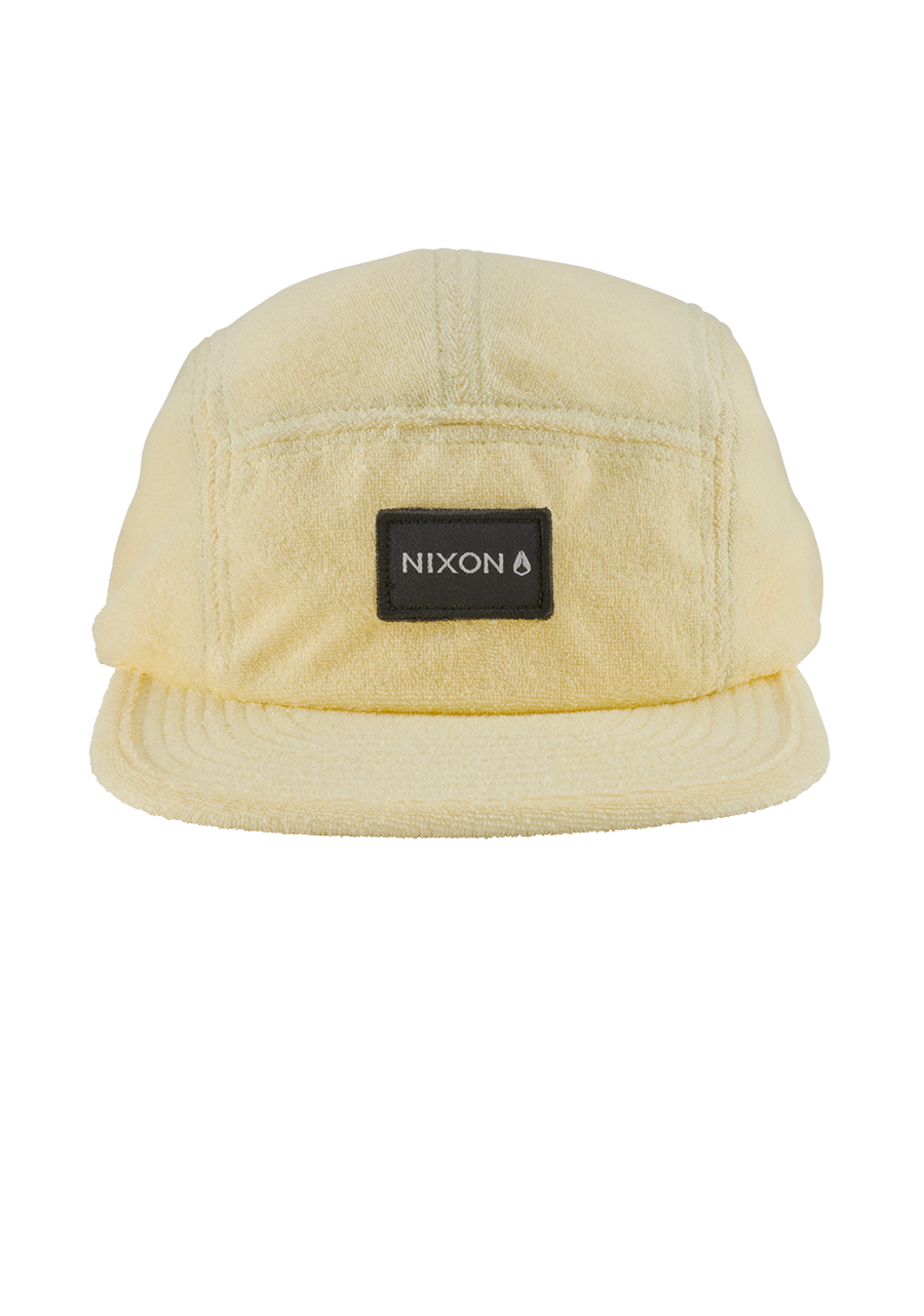 Mikey Terrycloth Strapback - Pastel Yellow View 3