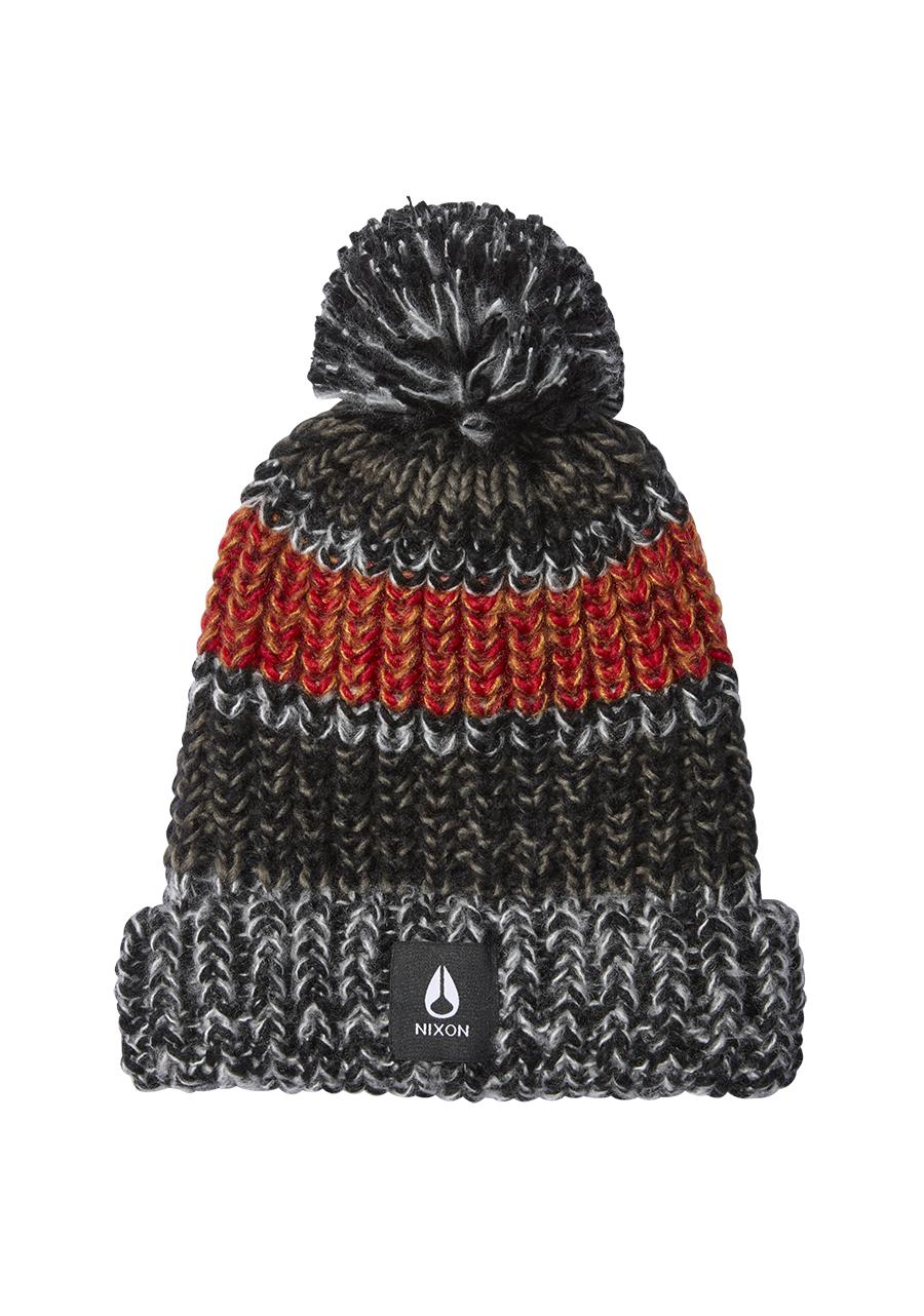 Nelson - Black / Charcoal / Red View 1