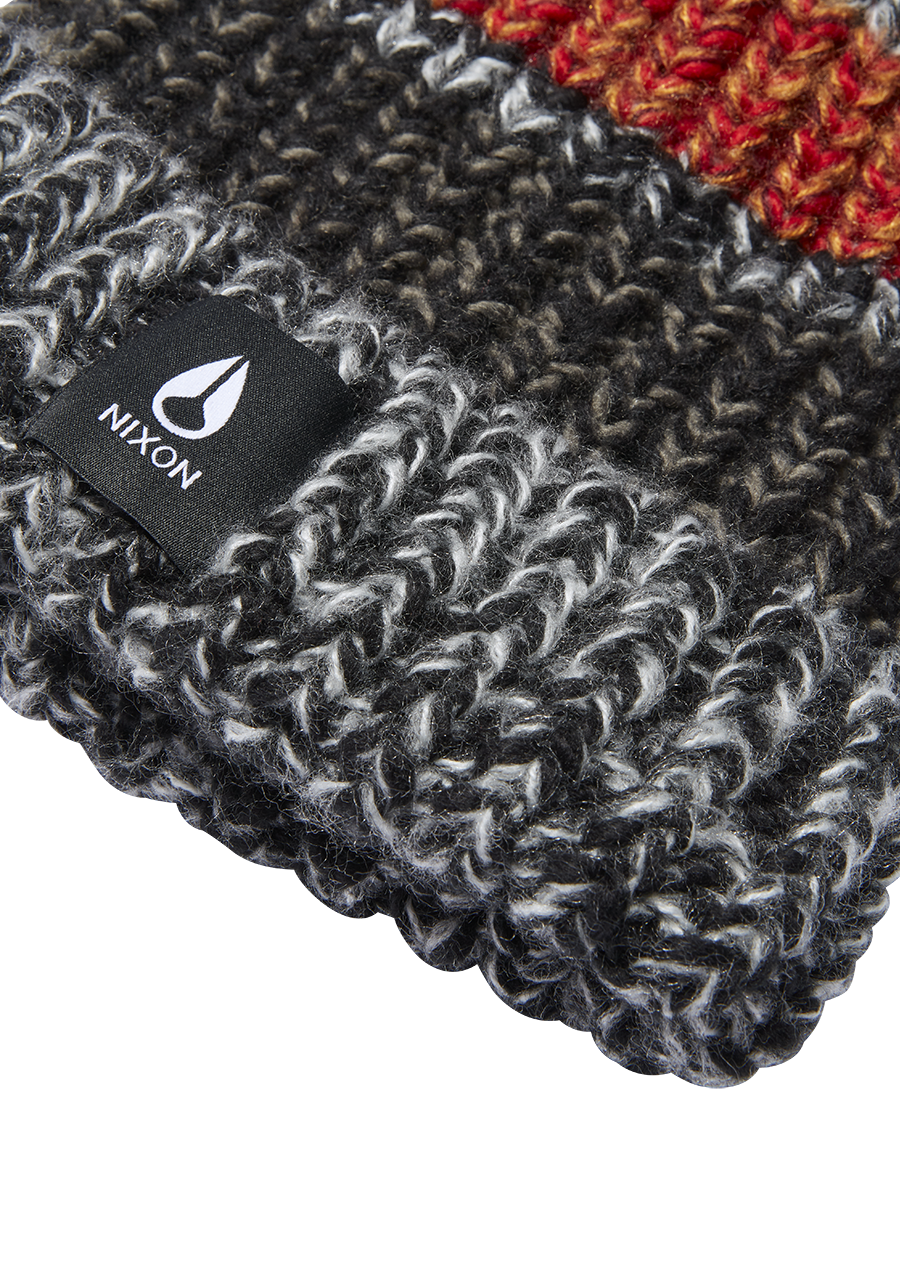 Nelson - Black / Charcoal / Red View 2