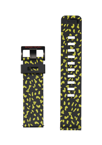 Nixon x Rolling Stones 23mm FKM Rubber Band