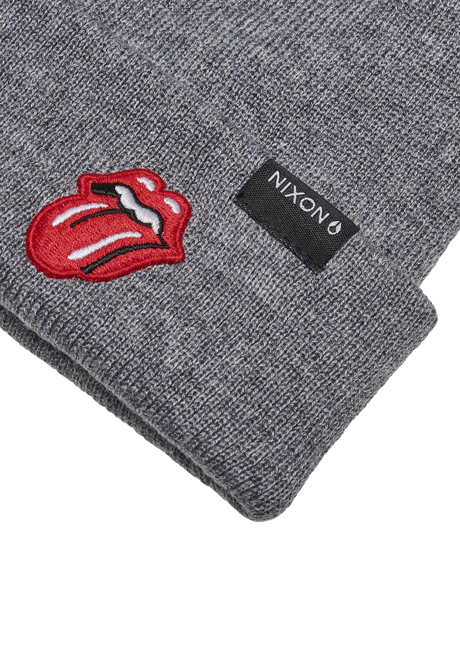Rolling Stones Beanie - Heather Gray View 2