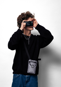 Day Trippin" Stash Bag - Heather Gray View 8