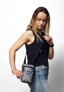 Day Trippin" Stash Bag - Heather Gray View 7