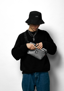 Day Trippin" Sling - Heather Gray View 9