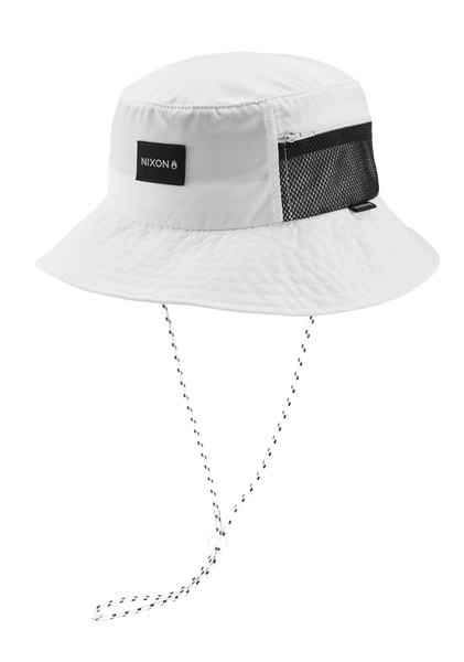 Brando Bucket Hat | White | Unisex Bucket Hat – Nixon US Brando Bucket Hat | White | Unisex Bucket Hat – Nixon US