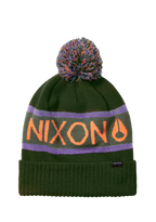 
Teamster Beanie II - Dark Olive / Orange View 1