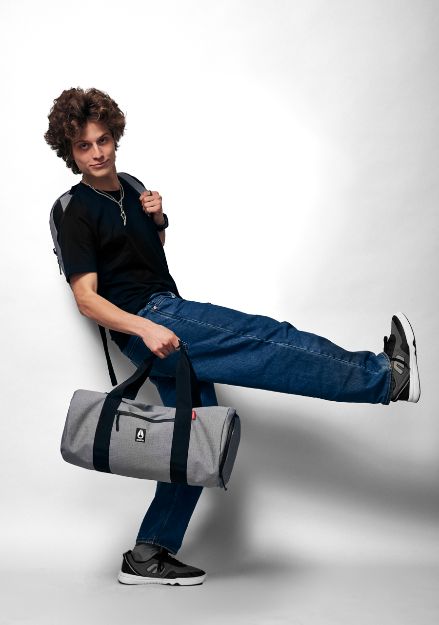 Day Trippin" Duffel - Heather Gray View 10