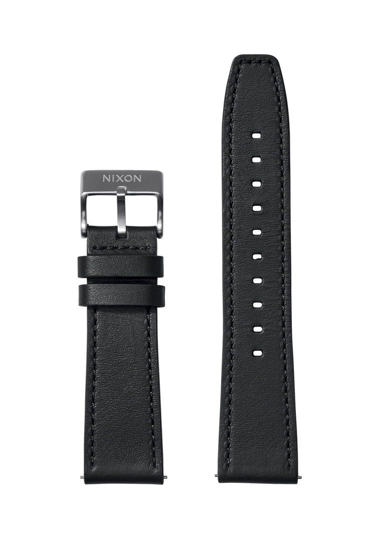 23mm Horween Leather Band - Black