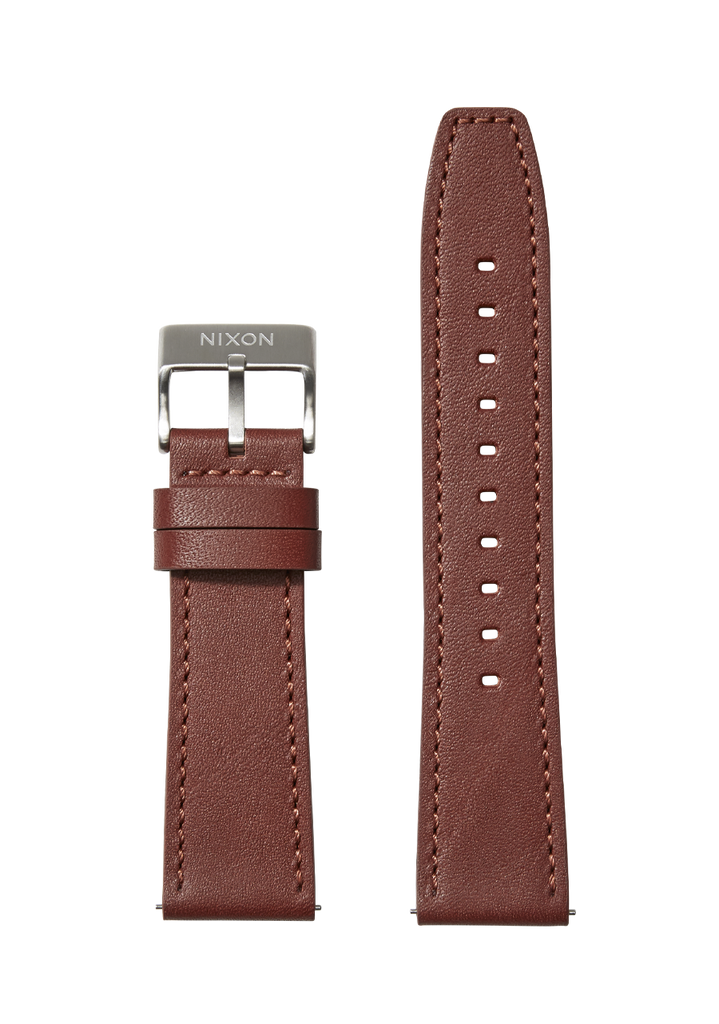 23mm Horween Leather Watch Band Brown Replacement Watch Band Nixon US