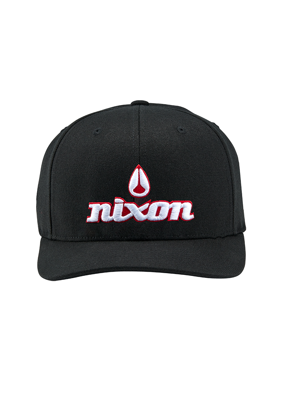 OG Snapback Hat Black Red White 25th Anniversary – Nixon US