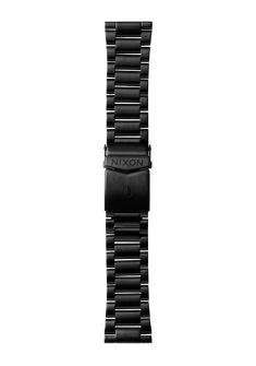 23mm Stainless Steel Band - All Black