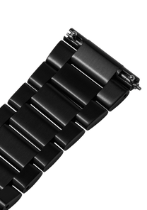 23mm Stainless Steel Band - All Black View 2