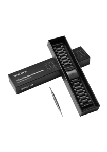 23mm Stainless Steel Band - All Black View 3