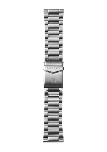 23mm Stainless Steel Band - All Silver View 1
