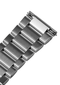 23mm Stainless Steel Band - All Silver View 2