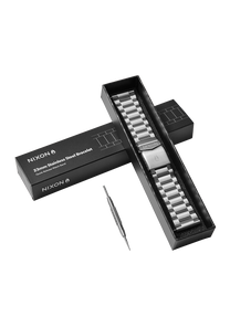 23mm Stainless Steel Band - All Silver View 3