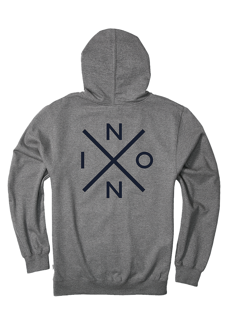 Spot Full Zip Hoodie | Dark Heather Gray – Nixon US Spot Full Zip Hoodie | Dark Heather Gray – Nixon US