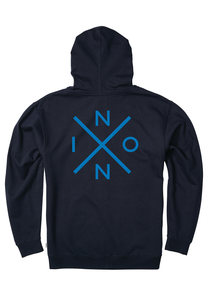 Spot Full Zip Hoodie | Navy / Blue – Nixon US Spot Full Zip Hoodie | Navy / Blue – Nixon US