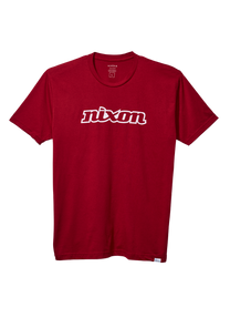 OG Script Eco-Repreve® T-Shirt - Cardinal / White View 1