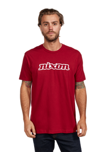 OG Script Eco-Repreve® T-Shirt - Cardinal / White View 3