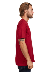 OG Script Eco-Repreve® T-Shirt - Cardinal / White View 4