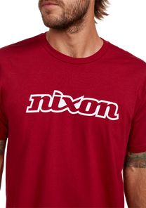 OG Script Eco-Repreve® T-Shirt - Cardinal / White View 6