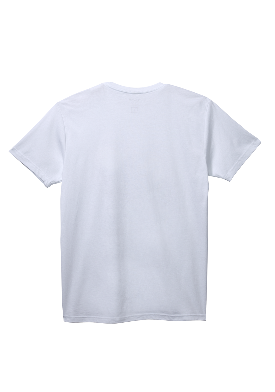 Stay Frothy Repreve® T-Shirt - White / Sage View 2