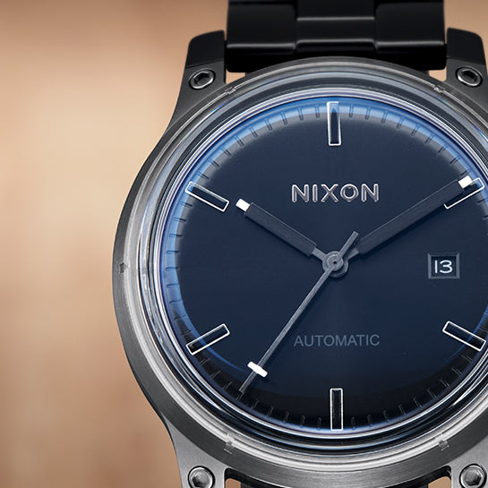 NIXON Unit Orologio Digitale Uomo – 44,5 Mm, Cinturino In Gomma Blu, Collezione Spring 2017