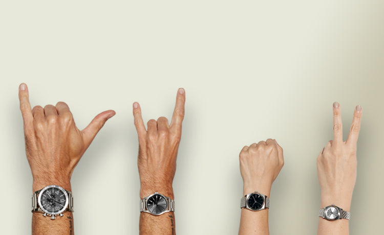 Correct watch size discount
